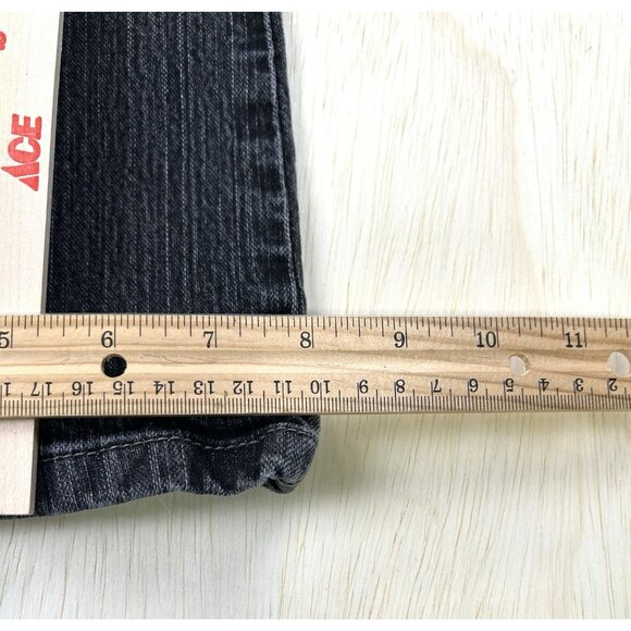 Canyon River Blues Jeans Women's 6 Short Blue Dark Wash Boot Cut Jeans - Picture 7 of 14